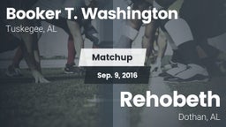 Matchup: Booker T. Washington vs. Rehobeth  2016