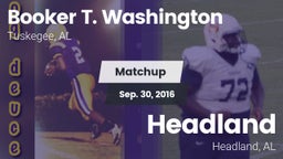 Matchup: Booker T. Washington vs. Headland  2016