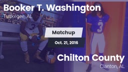Matchup: Booker T. Washington vs. Chilton County  2016