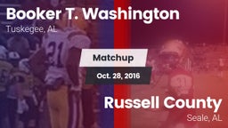 Matchup: Booker T. Washington vs. Russell County  2016
