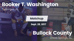 Matchup: Booker T. Washington vs. Bullock County  2017