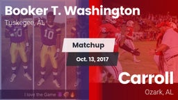 Matchup: Booker T. Washington vs. Carroll   2017