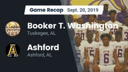 Recap: Booker T. Washington  vs. Ashford  2019