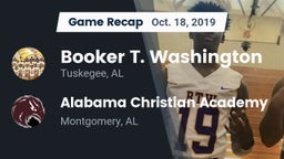 Recap: Booker T. Washington  vs. Alabama Christian Academy  2019