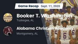 Recap: Booker T. Washington  vs. Alabama Christian Academy  2020