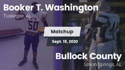 Matchup: Booker T. Washington vs. Bullock County  2020