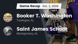 Recap: Booker T. Washington  vs. Saint James School 2020