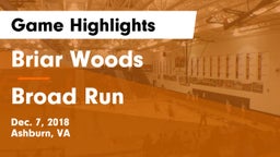 Briar Woods  vs Broad Run  Game Highlights - Dec. 7, 2018