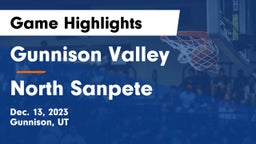 Gunnison Valley  vs North Sanpete  Game Highlights - Dec. 13, 2023