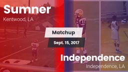 Matchup: Sumner  vs. Independence  2017