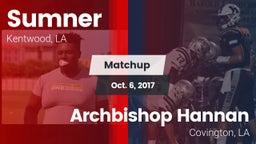 Matchup: Sumner  vs. Archbishop Hannan  2017
