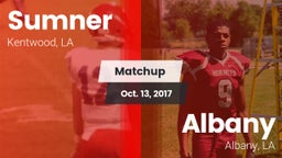Matchup: Sumner  vs. Albany  2017