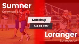 Matchup: Sumner  vs. Loranger  2017