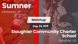 Matchup: Sumner  vs. Slaughter Community Charter School 2018
