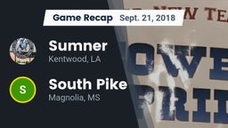 Recap: Sumner  vs. South Pike  2018
