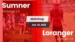 Matchup: Sumner  vs. Loranger  2018