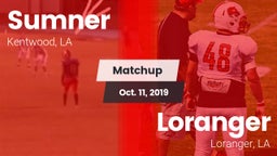 Matchup: Sumner  vs. Loranger  2019