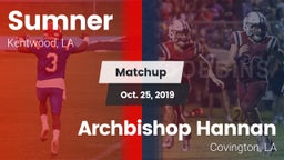 Matchup: Sumner  vs. Archbishop Hannan  2019