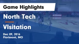 North Tech  vs VIsitation Game Highlights - Dec 09, 2016