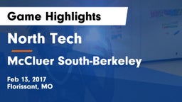 North Tech  vs McCluer South-Berkeley  Game Highlights - Feb 13, 2017