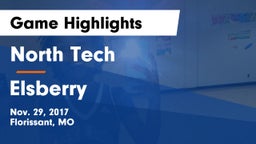 North Tech  vs Elsberry  Game Highlights - Nov. 29, 2017