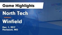 North Tech  vs Winfield Game Highlights - Dec. 1, 2017
