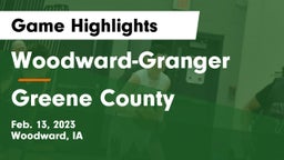 Woodward-Granger  vs Greene County  Game Highlights - Feb. 13, 2023