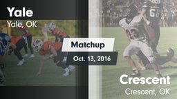 Matchup: Yale  vs. Crescent  2016