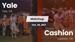 Matchup: Yale  vs. Cashion  2017