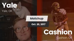 Matchup: Yale  vs. Cashion  2017