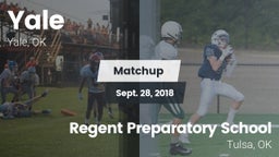 Matchup: Yale  vs. Regent Preparatory School  2018