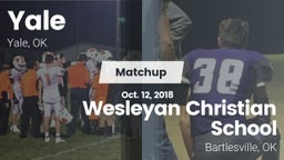 Matchup: Yale  vs. Wesleyan Christian School 2018