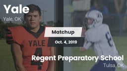 Matchup: Yale  vs. Regent Preparatory School  2019