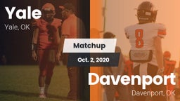 Matchup: Yale  vs. Davenport  2020