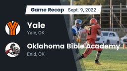 Recap: Yale  vs. Oklahoma Bible Academy 2022