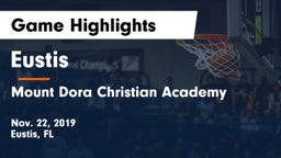 Eustis  vs Mount Dora Christian Academy Game Highlights - Nov. 22, 2019