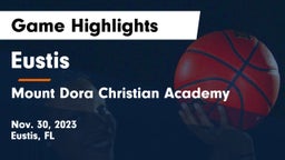 Eustis  vs Mount Dora Christian Academy Game Highlights - Nov. 30, 2023