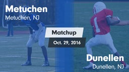 Matchup: Metuchen  vs. Dunellen  2016