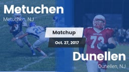 Matchup: Metuchen  vs. Dunellen  2017
