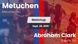 Matchup: Metuchen  vs. Abraham Clark  2018