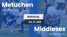 Matchup: Metuchen  vs. Middlesex  2018