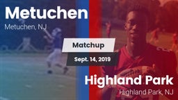 Matchup: Metuchen  vs. Highland Park  2019