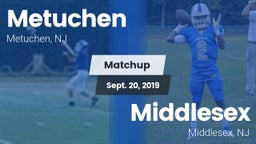 Matchup: Metuchen  vs. Middlesex  2019