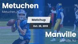 Matchup: Metuchen  vs. Manville  2019