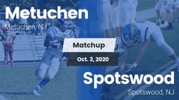 Matchup: Metuchen  vs. Spotswood  2020