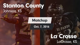 Matchup: Stanton County High vs. La Crosse  2016
