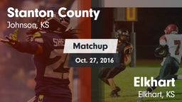 Matchup: Stanton County High vs. Elkhart  2016