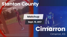 Matchup: Stanton County High vs. Cimarron  2017