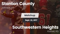 Matchup: Stanton County High vs. Southwestern Heights  2017
