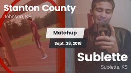 Matchup: Stanton County High vs. Sublette  2018